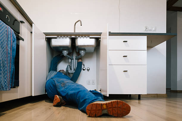 Professional Pipe Repair technician working in Andover, ME